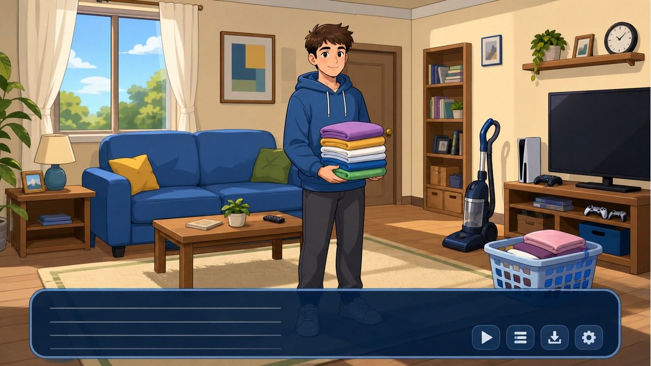 家务：HouseChores 角色路线 演示图 3
